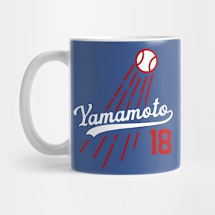 Yamamoto blue Mug